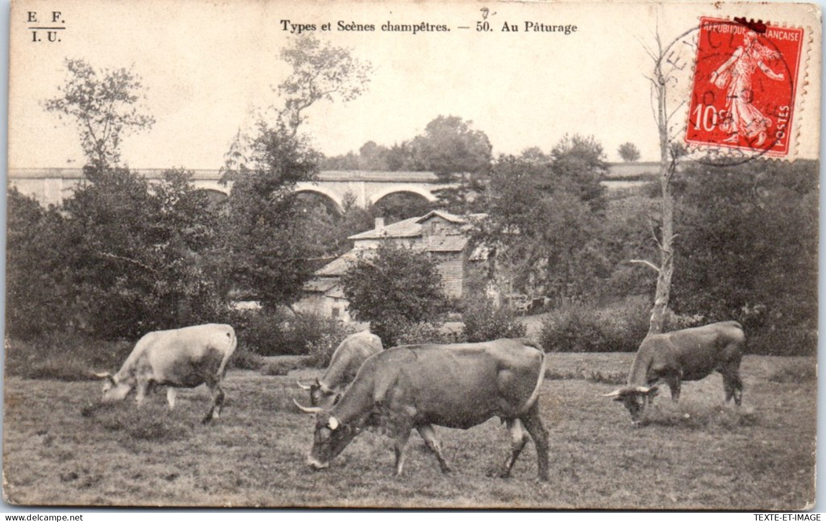 AGRICULTURE - VIE AUX CHAMPS - Au Paturage  - Andere & Zonder Classificatie