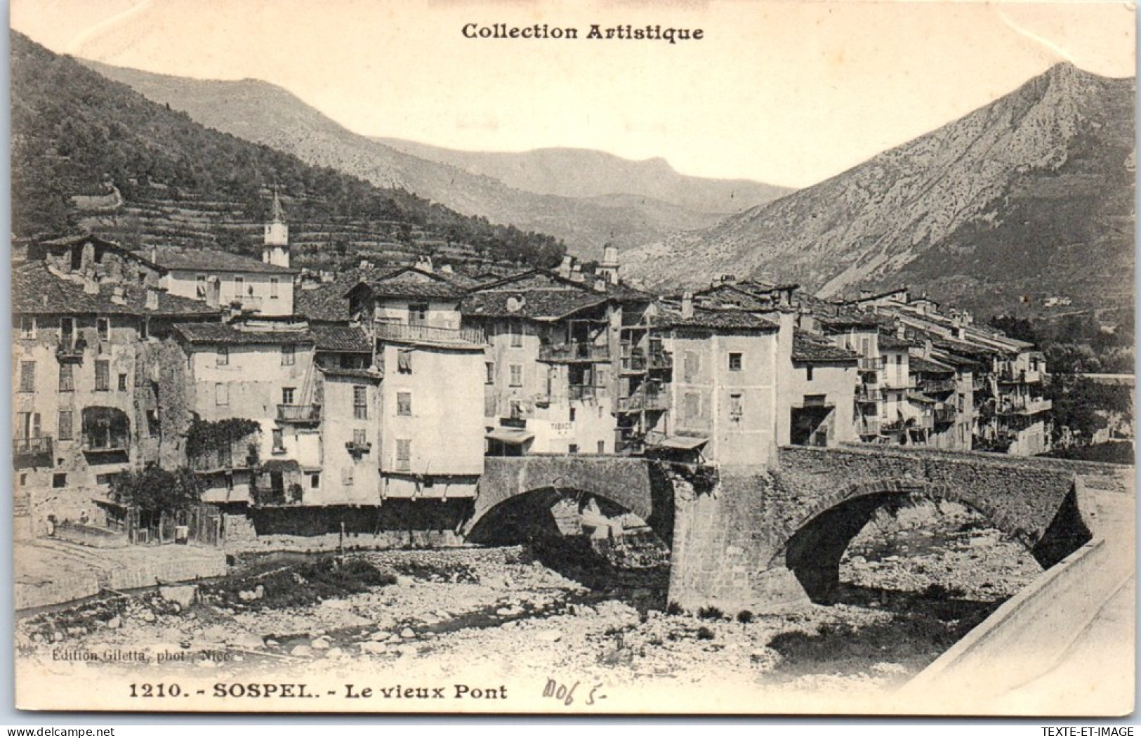 06 SOSPEL - Vue Sur Le Vieux Pont  - Sonstige & Ohne Zuordnung