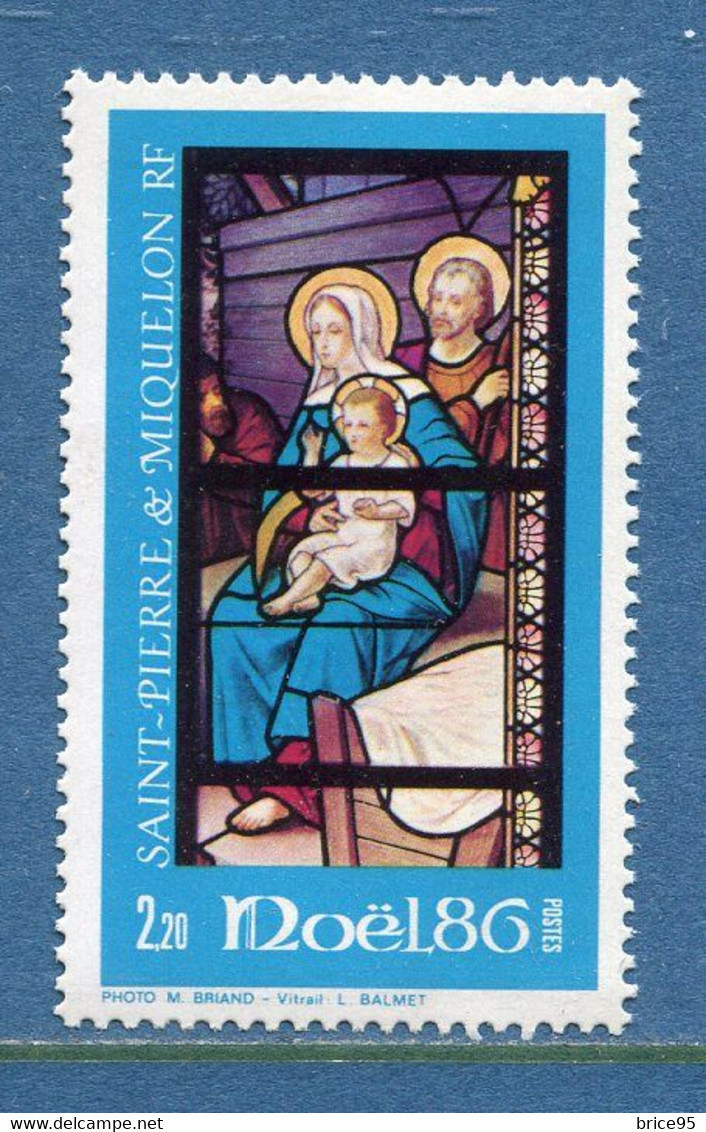 Saint Pierre Et Miquelon - YT N° 474 ** - Neuf Sans Charnière - 1986 - Ongebruikt