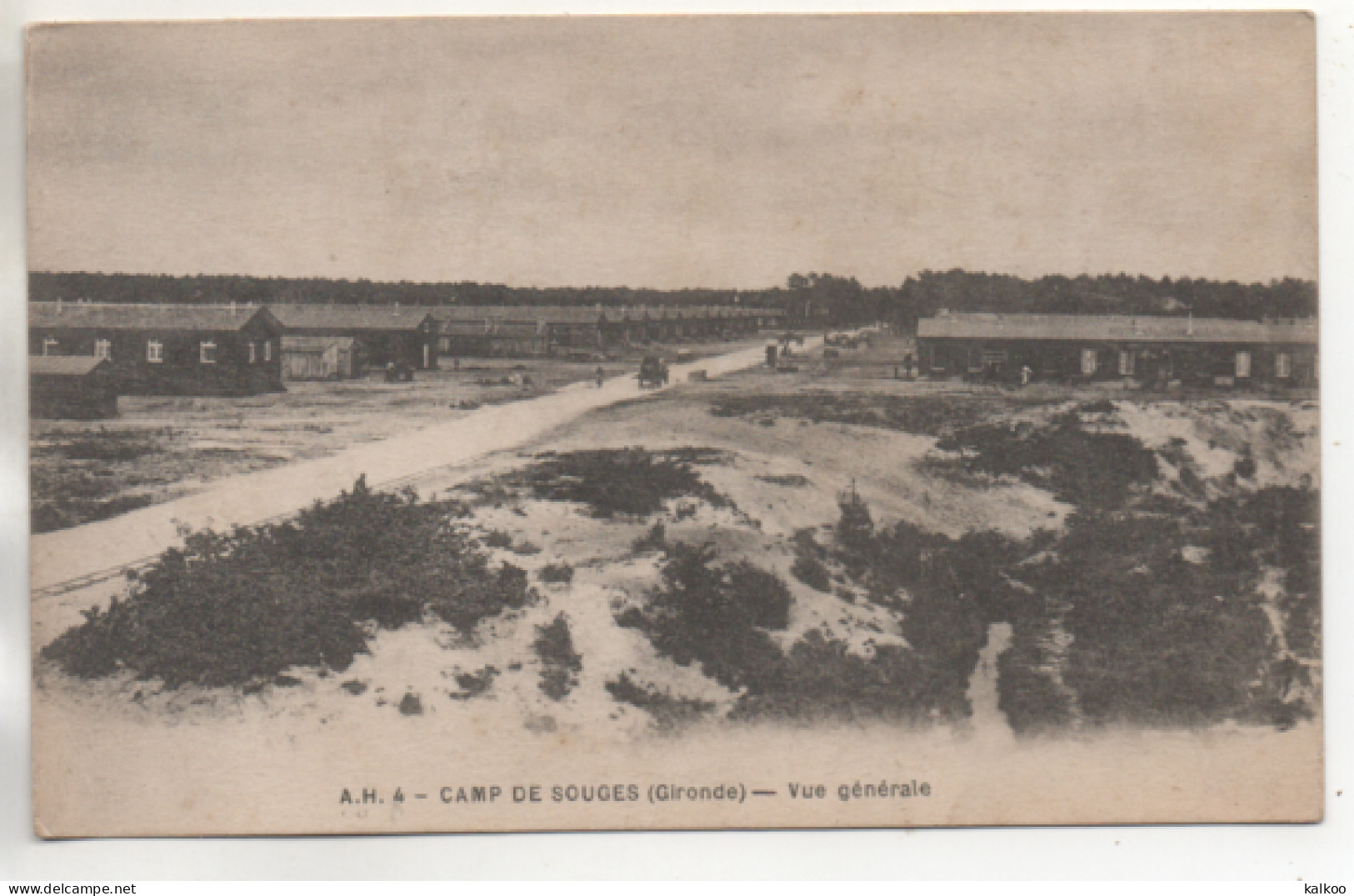 CPA ( Camp De Souges - Vue Generale ) - Autres & Non Classés