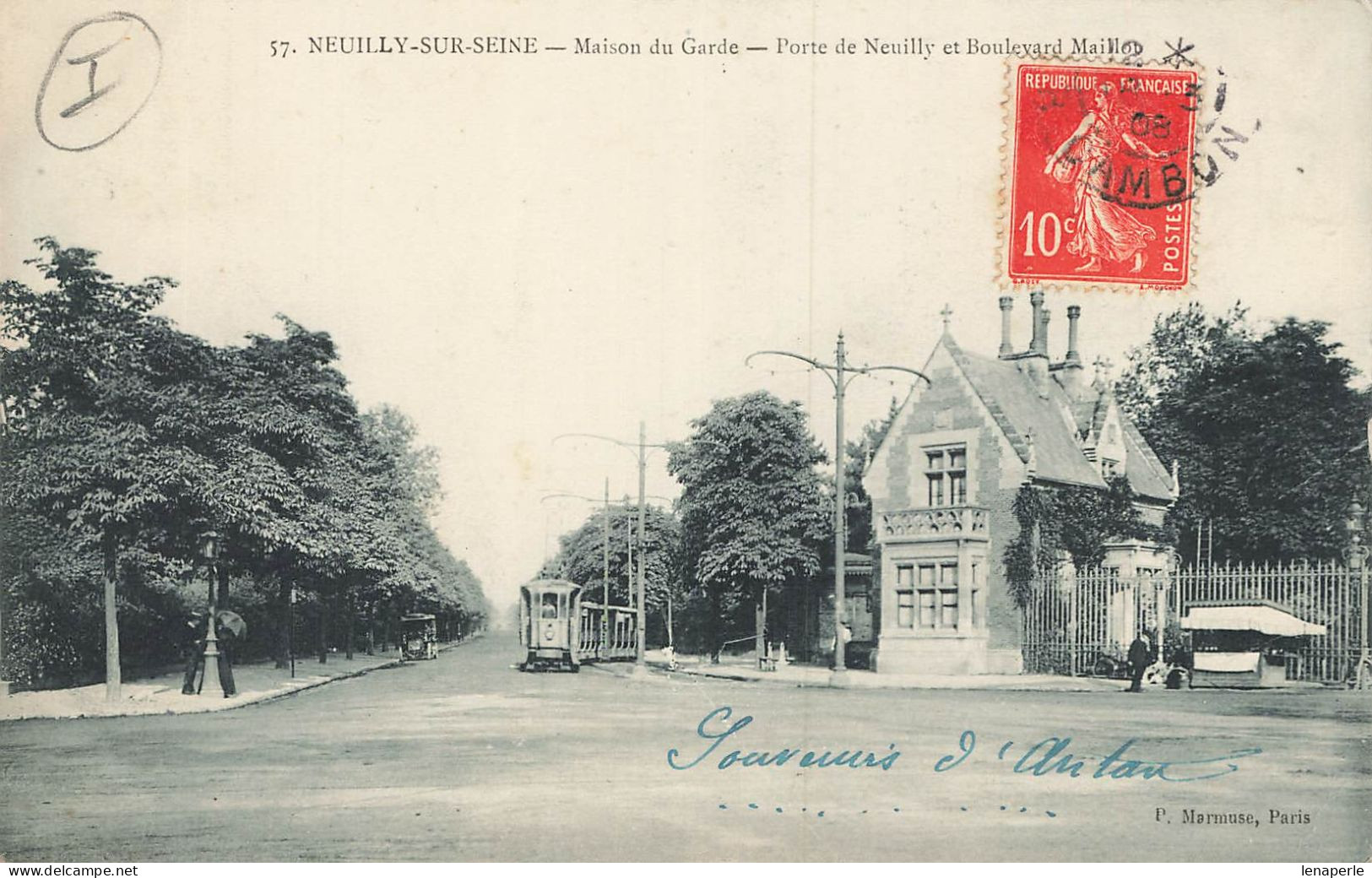 D9618 Neuilly Sur Seine Maison Du Garde - Neuilly Sur Seine