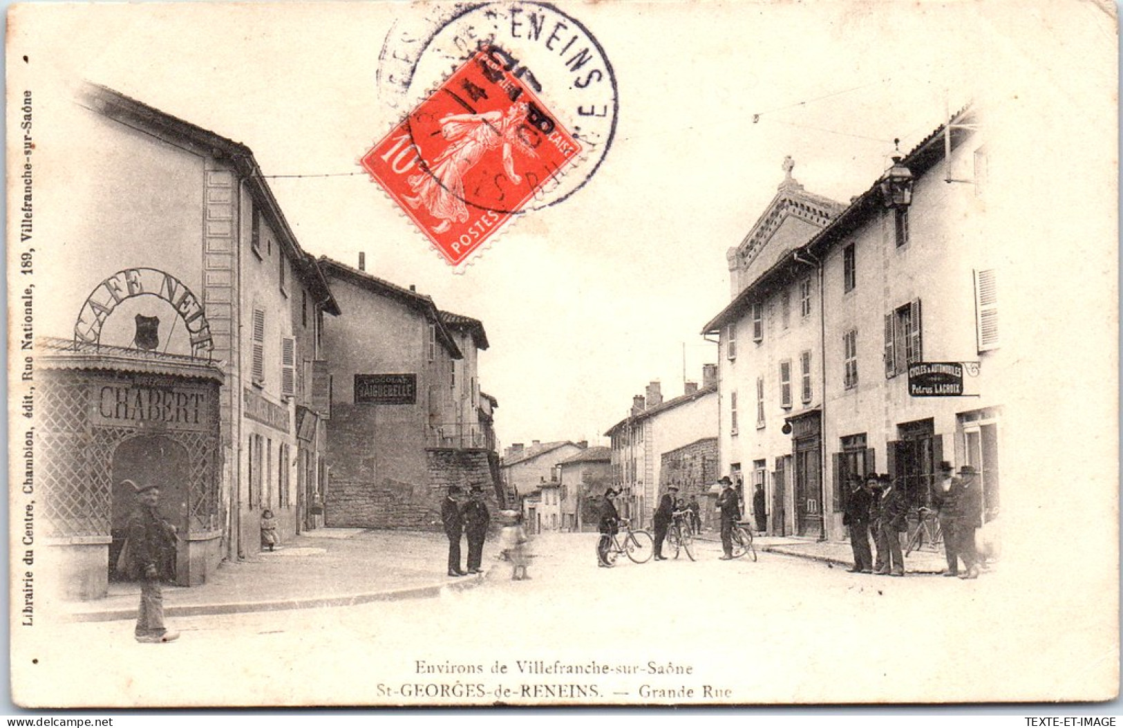 69 SAINT GEORGES DE RENEINS - La Grande Rue  - Altri & Non Classificati