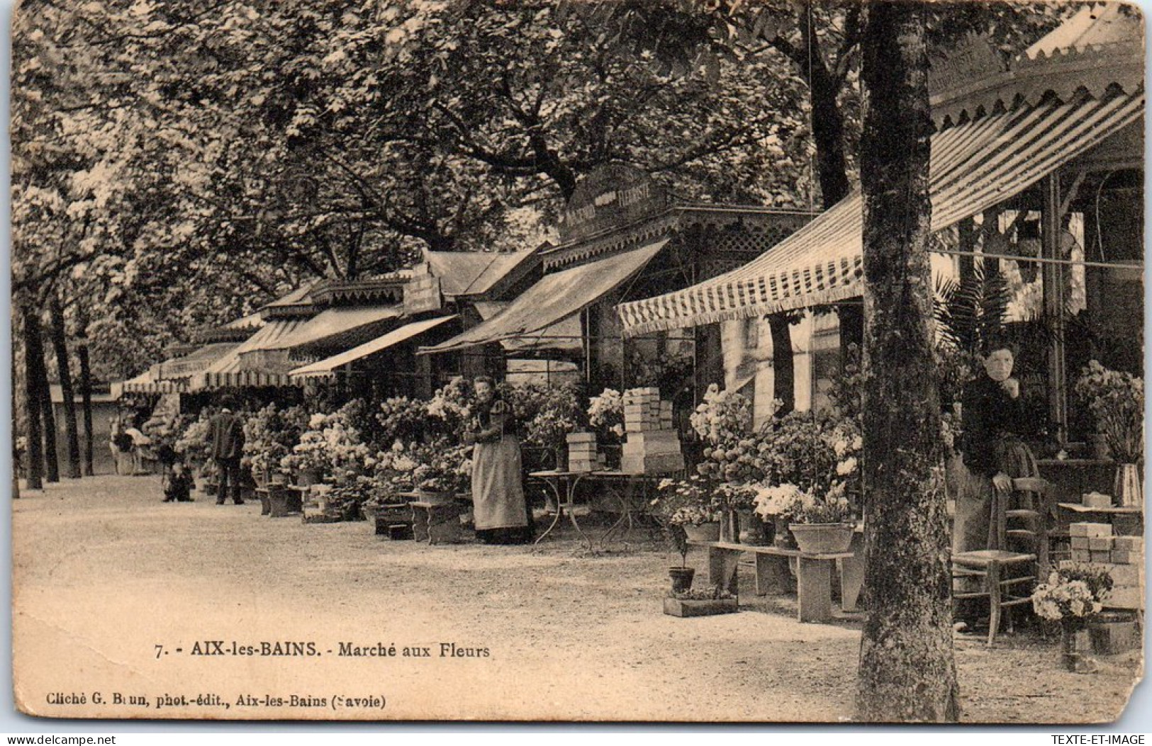 73 AIX LES BAINS - Le Marche Aux Fleurs  - Aix Les Bains