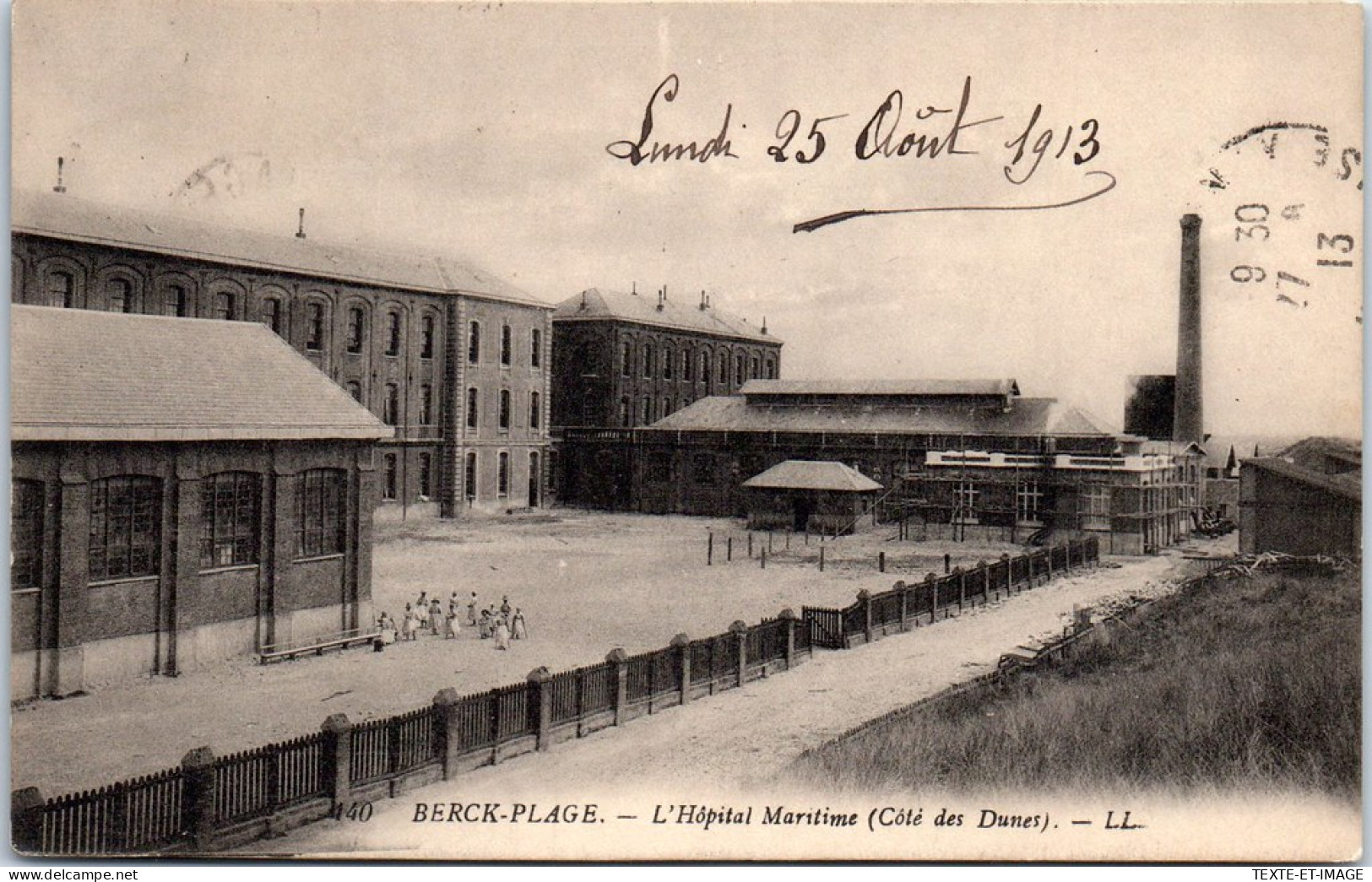 62 BERCK PLAGE - L'hopital Maritime, Cote Des Dunes. - Berck