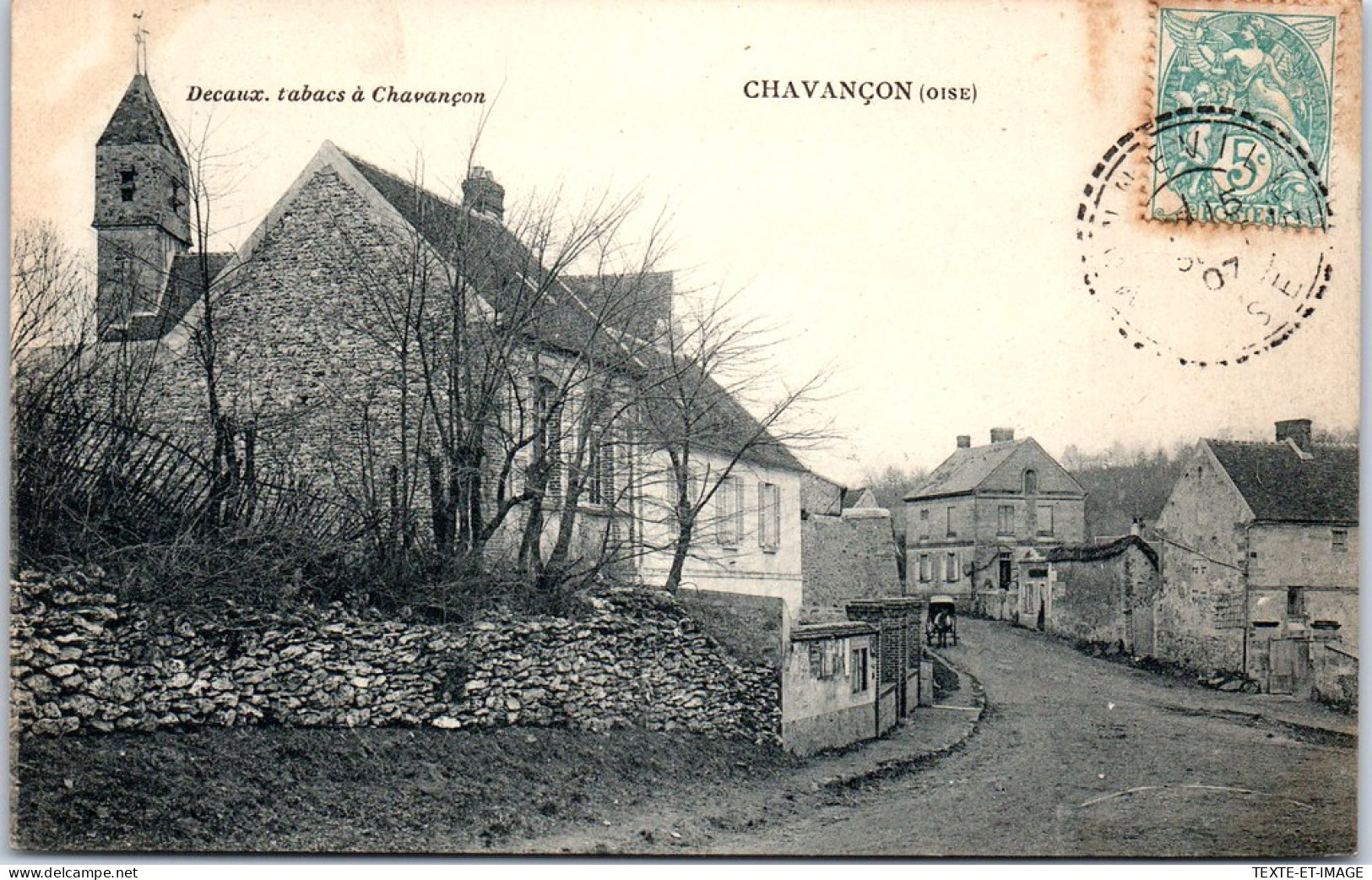 60 CHAVANCON - Un Coin Du Village. - Sonstige & Ohne Zuordnung