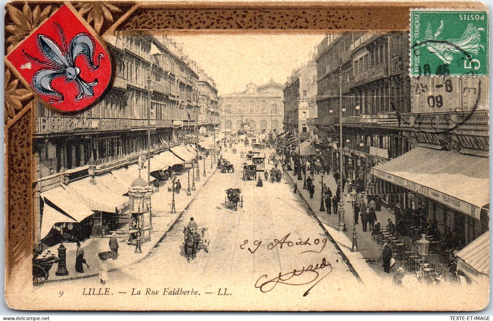 59 LILLE - Perspective De La Rue Faidherbe. - Lille