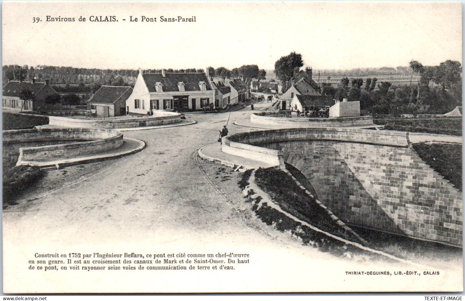 62 CALAIS - Le Pont Sans Pareil  - Calais