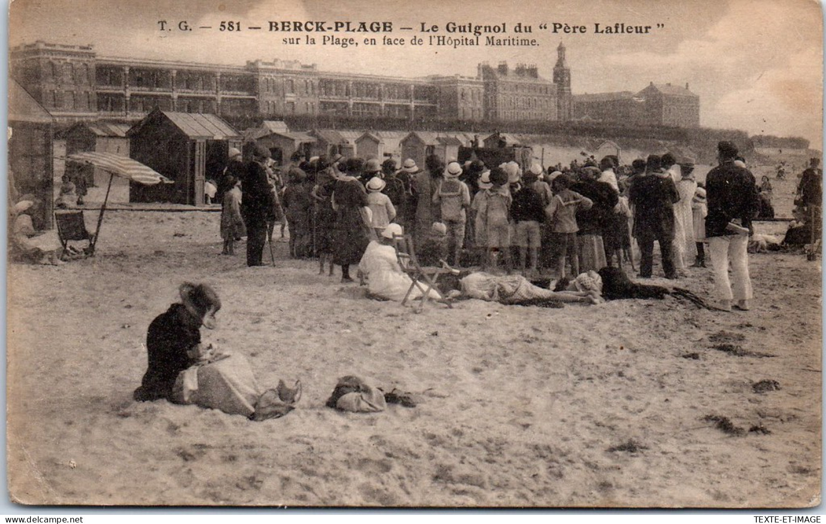 62 BERCK PLAGE - Le Guignol Du Pere Lafleur  - Berck