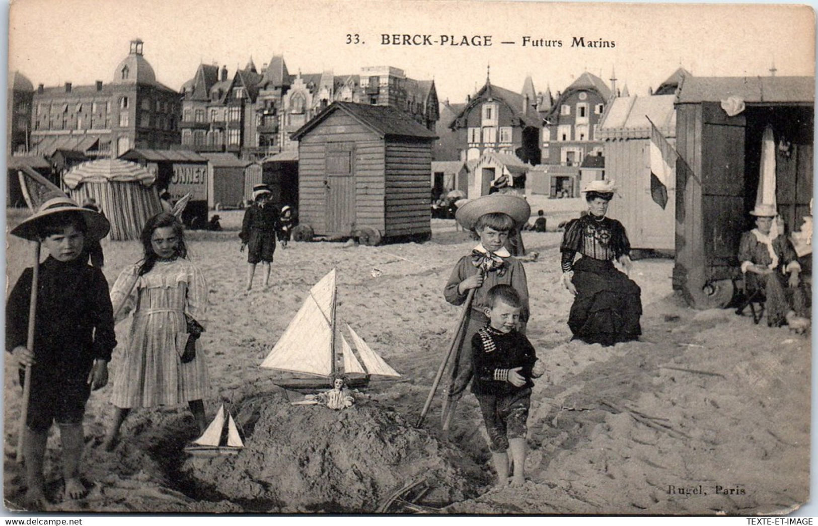 62 BERCK PLAGE - Les Futurs Marins  - Berck