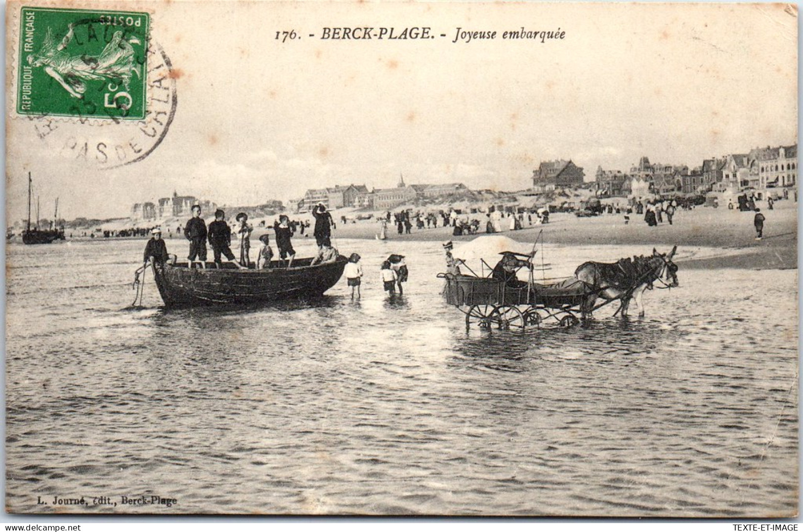 62 BERCK PLAGE - La Joyeuse Embarquee  - Berck