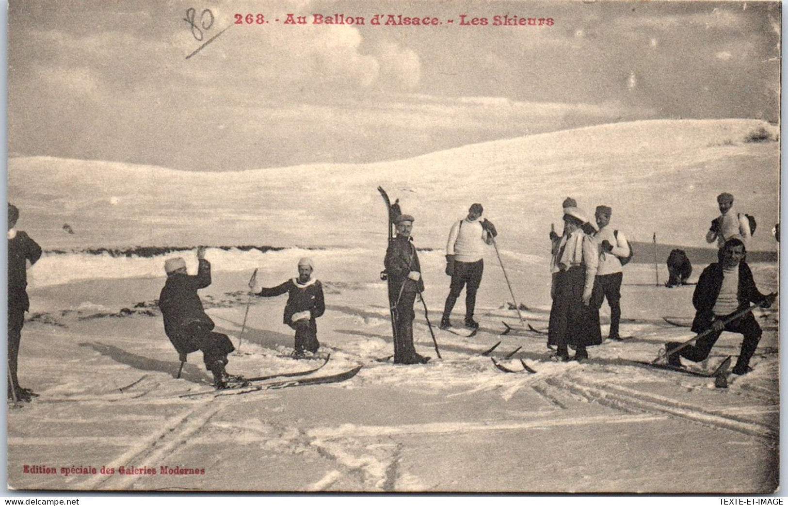 68 BALLON D'ALSACE - Les Skieurs  - Altri & Non Classificati