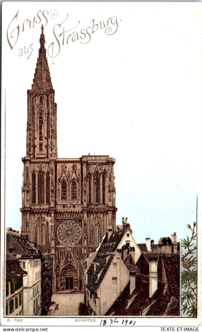 67 STRASBOURG - Grus Auss - La Cathedrale  - Strasbourg