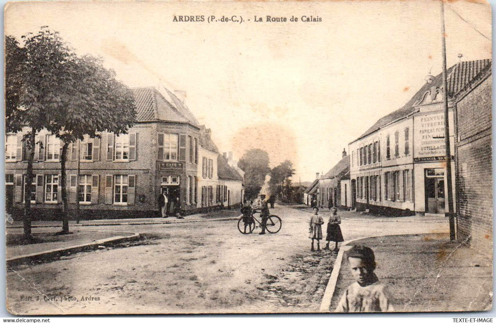 62 ARDRES - La Route De Calais  - Ardres