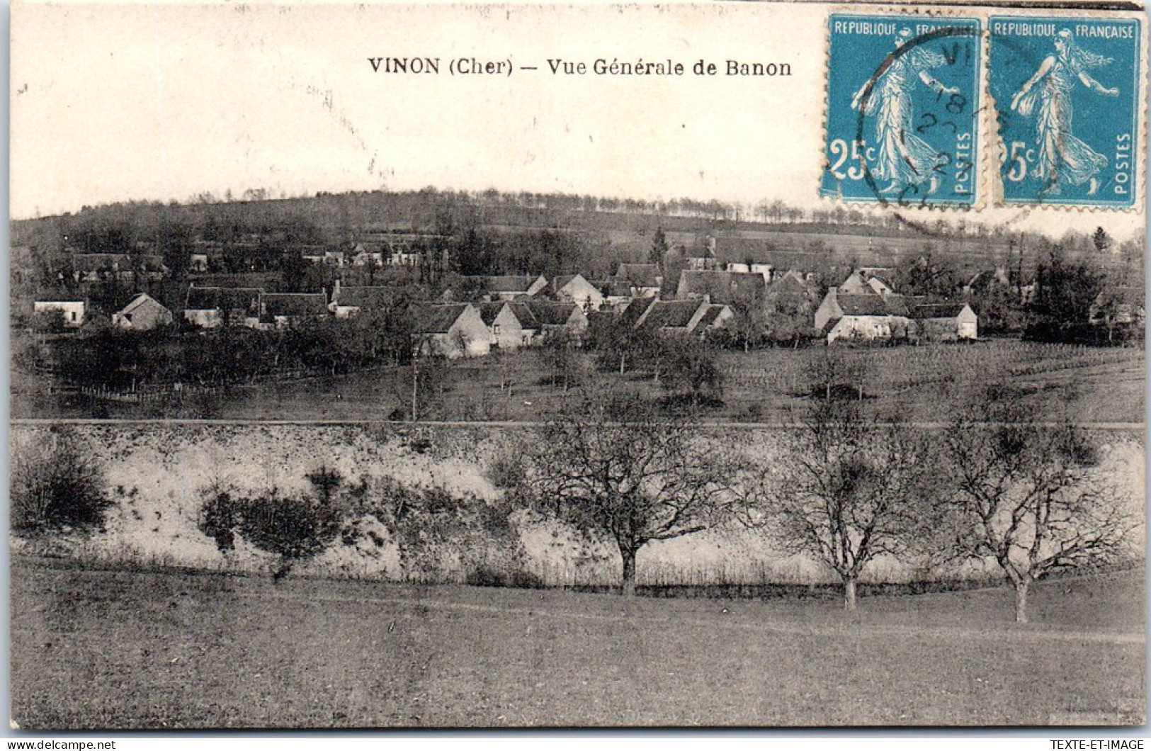18 VINON - Vue Generale De Banon  - Autres & Non Classés