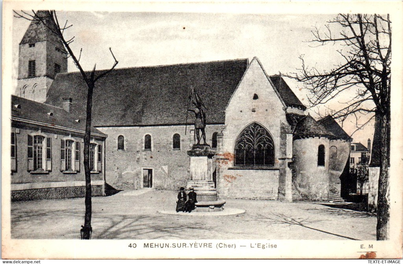 18 MEHUN SUR YEVRE - L'eglise. - Mehun-sur-Yèvre