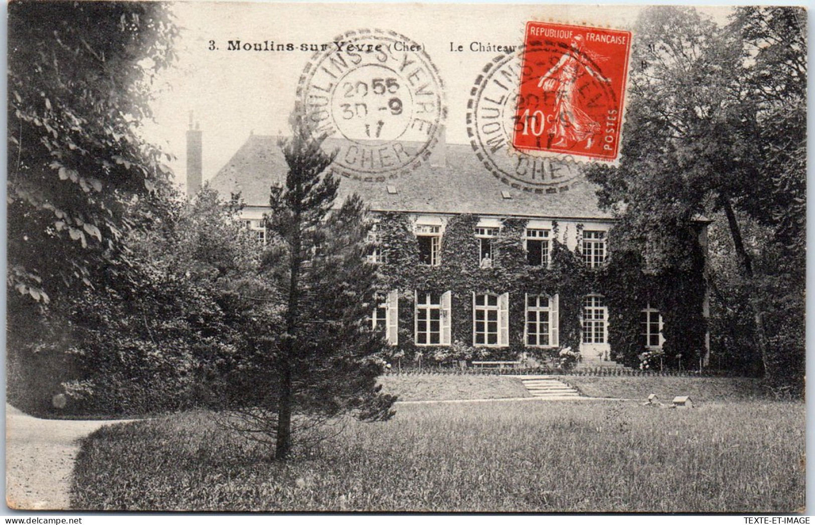 18 MOULINS SUR YEVRE - Le CHATEAU. - Autres & Non Classés