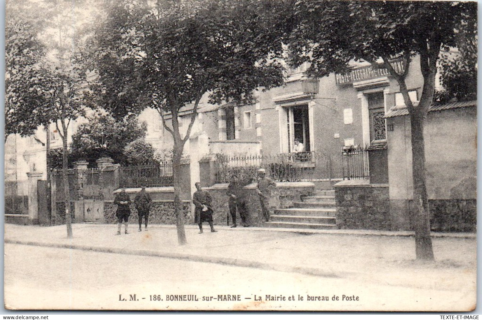 94 BONNEUIL SUR MARNE - La Mairie Et Le Bureau De Poste  - Bonneuil Sur Marne