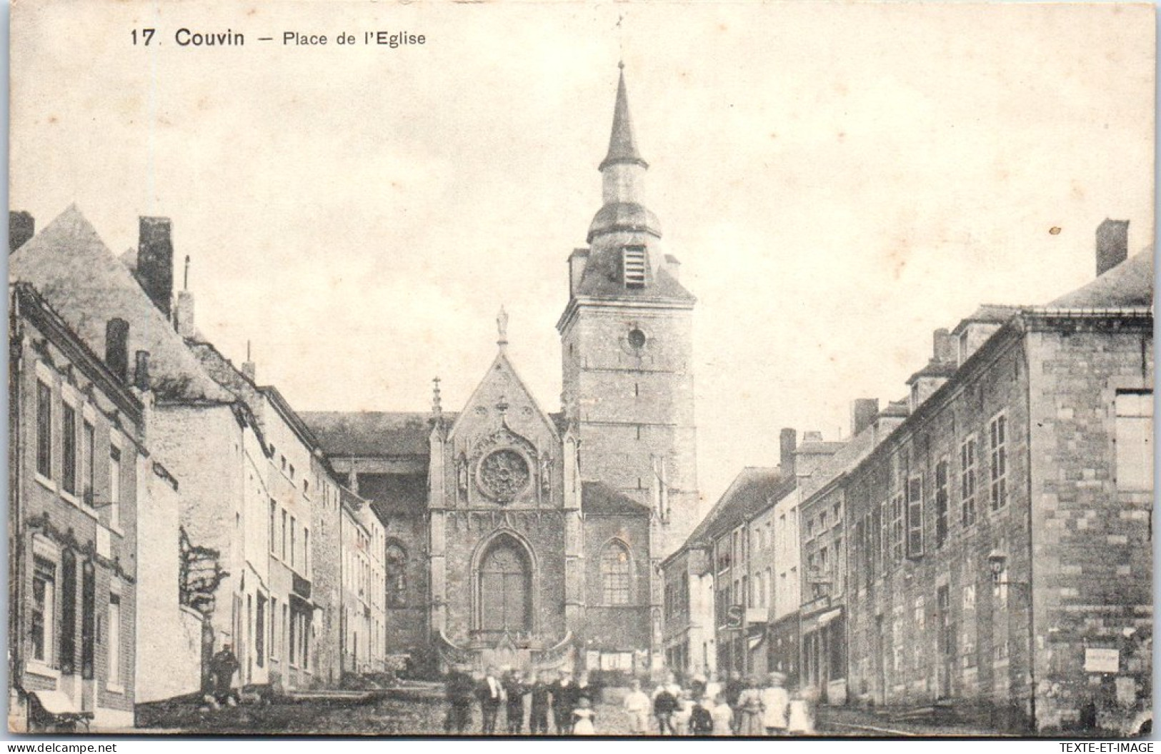 Belgique - NAMUR - COUVIN - Vue Sur L'eglise  - Andere & Zonder Classificatie