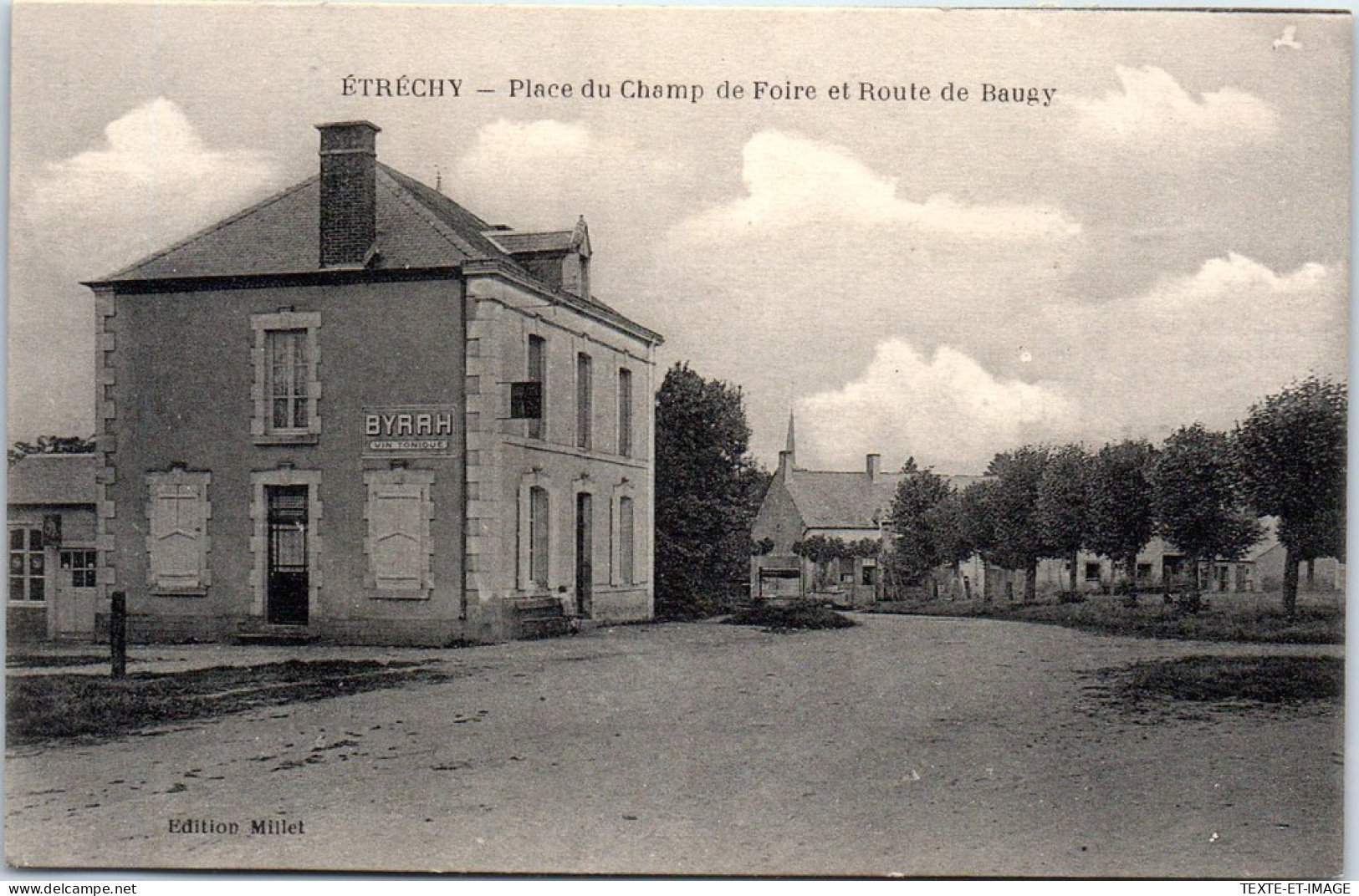 91 ETRECHY - Place Du Champ De Foire & Route De Baugy - Sonstige & Ohne Zuordnung