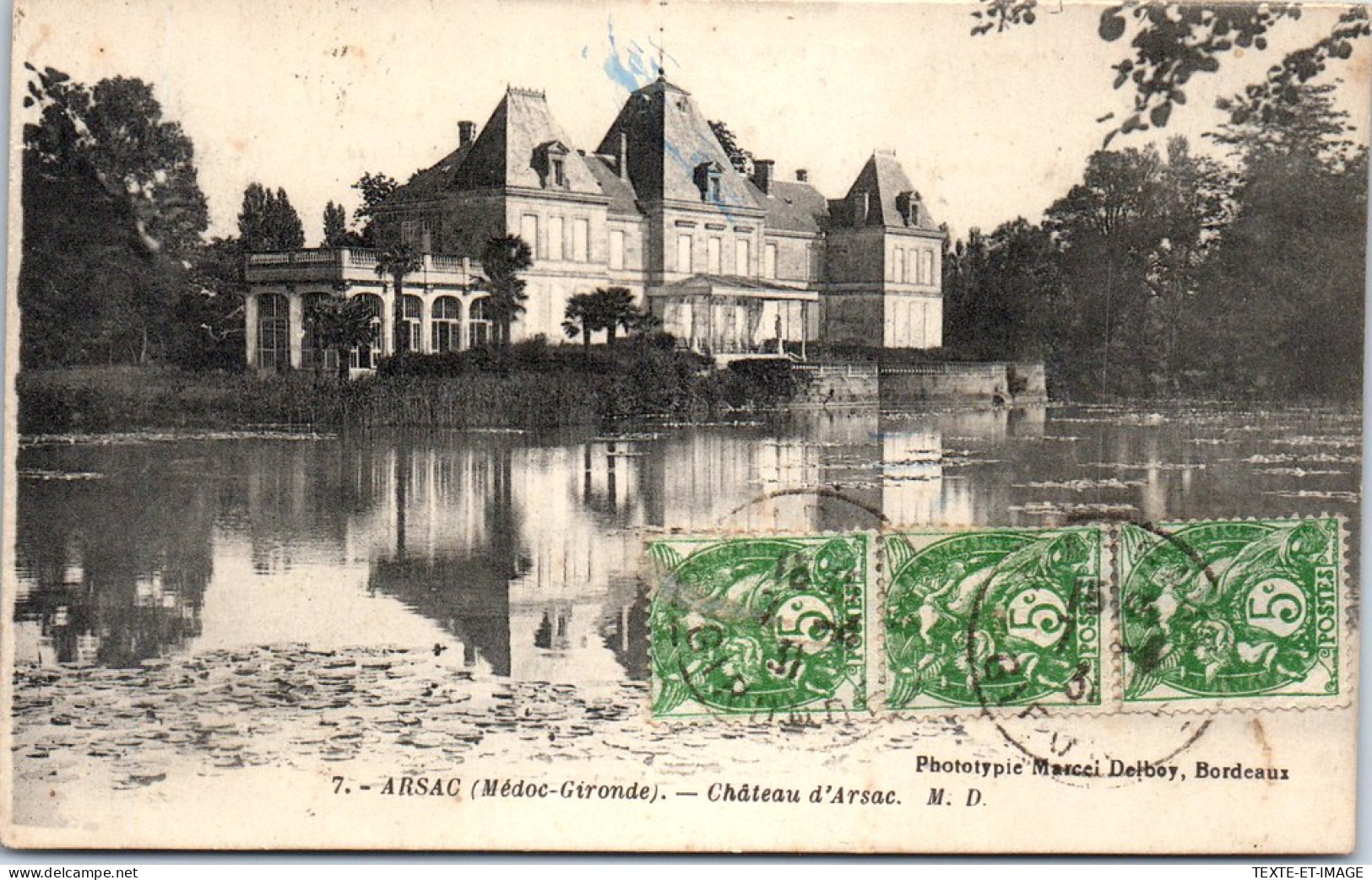 33 ARSAC - Le CHATEAUd'arsac. - Andere & Zonder Classificatie