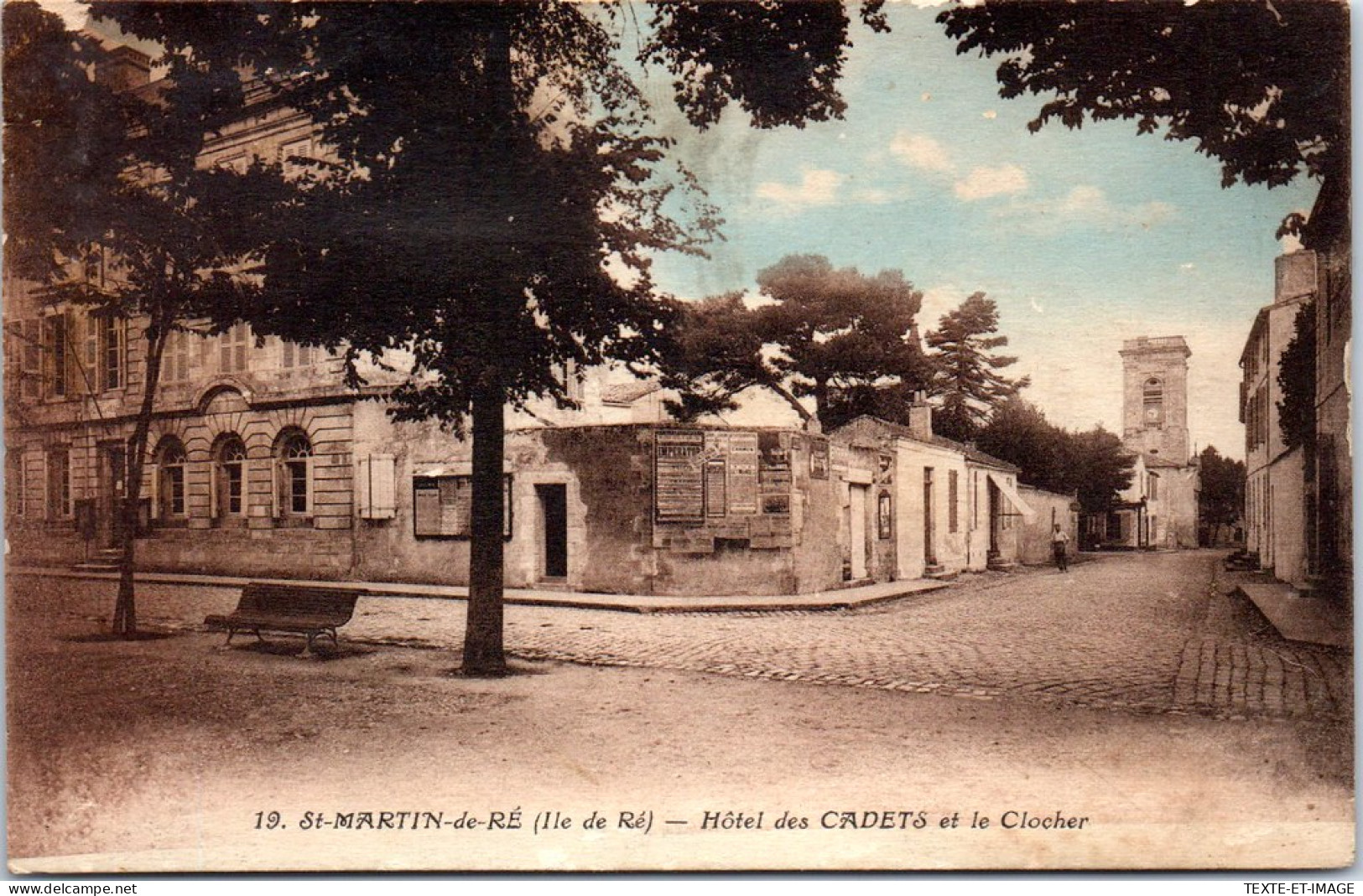 17 SAINT MARTIN DE RE - Hotel Des Cadets Et Le Clocher  - Autres & Non Classés