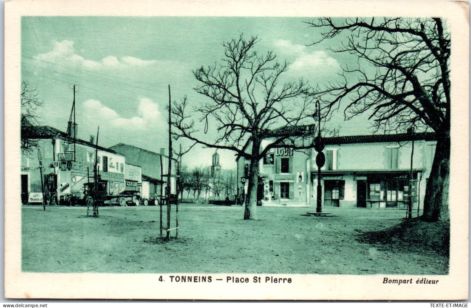 47 TONNEINS - La Place Saint Pierre. - Autres & Non Classés