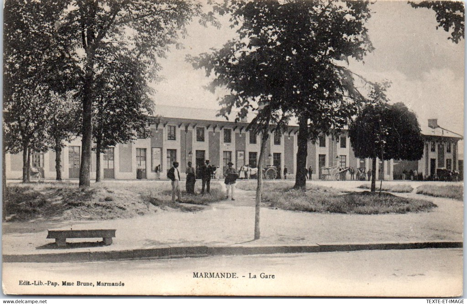 47 MARMANDE - La Gare. - Marmande