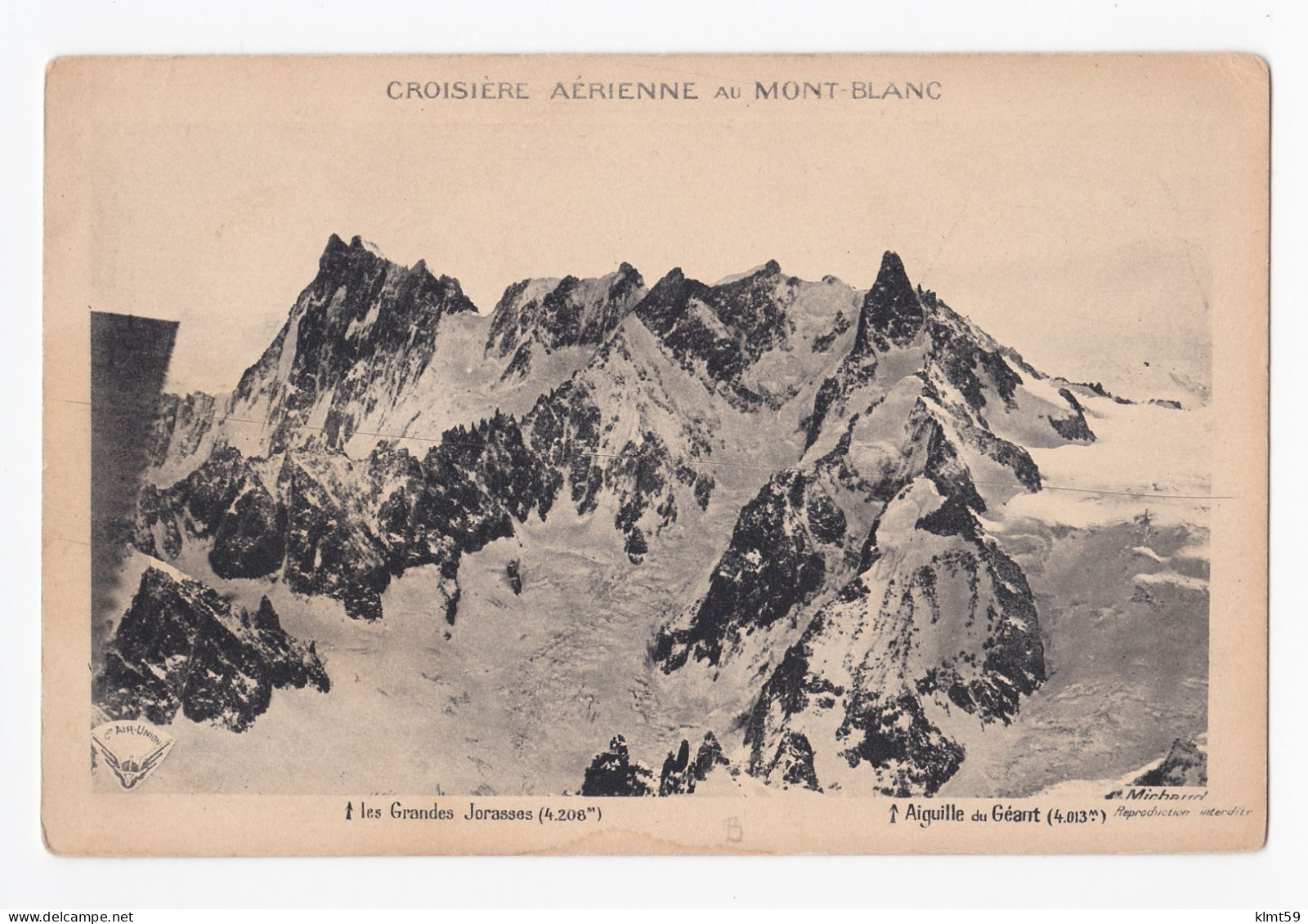 Croisière Aérienne Au Mont-Blanc - Altri & Non Classificati