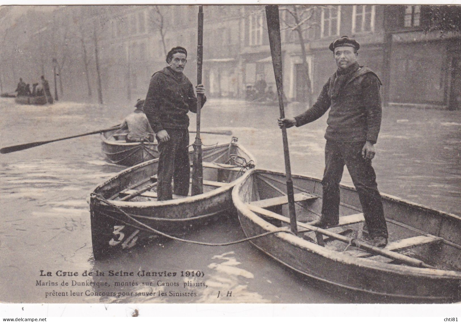 PARIS.......CRUE DE LA SEINE - Paris Flood, 1910