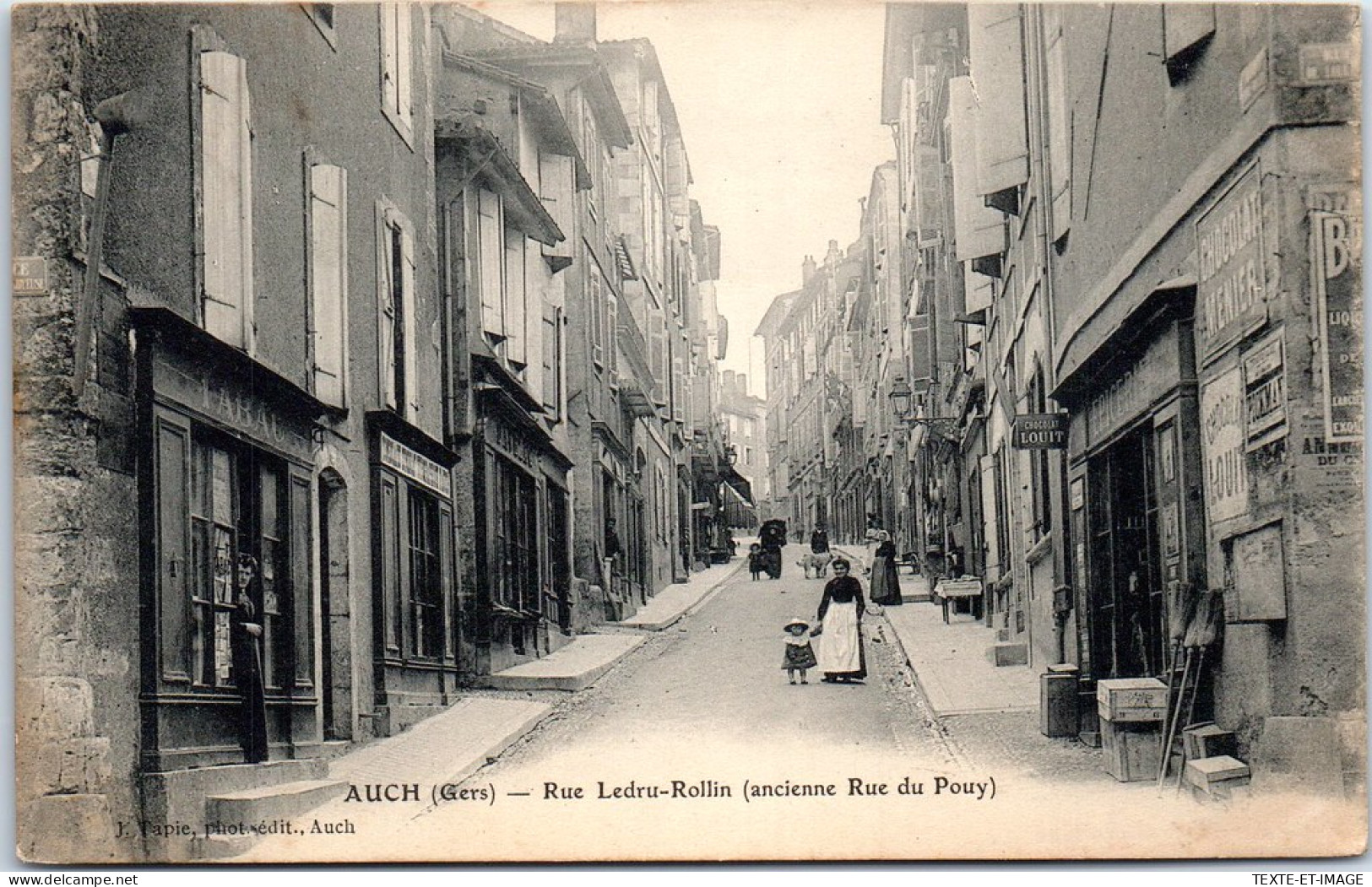 32 AUCH - Rue Ledru Rollin Anciennement Rue Du Pouy - Auch