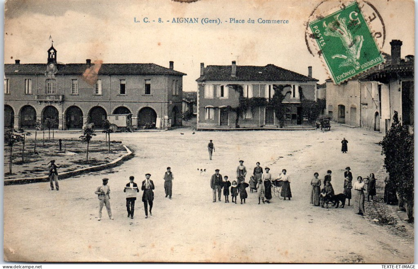 32 AIGNAN - La Place Du Commerce. - Other & Unclassified