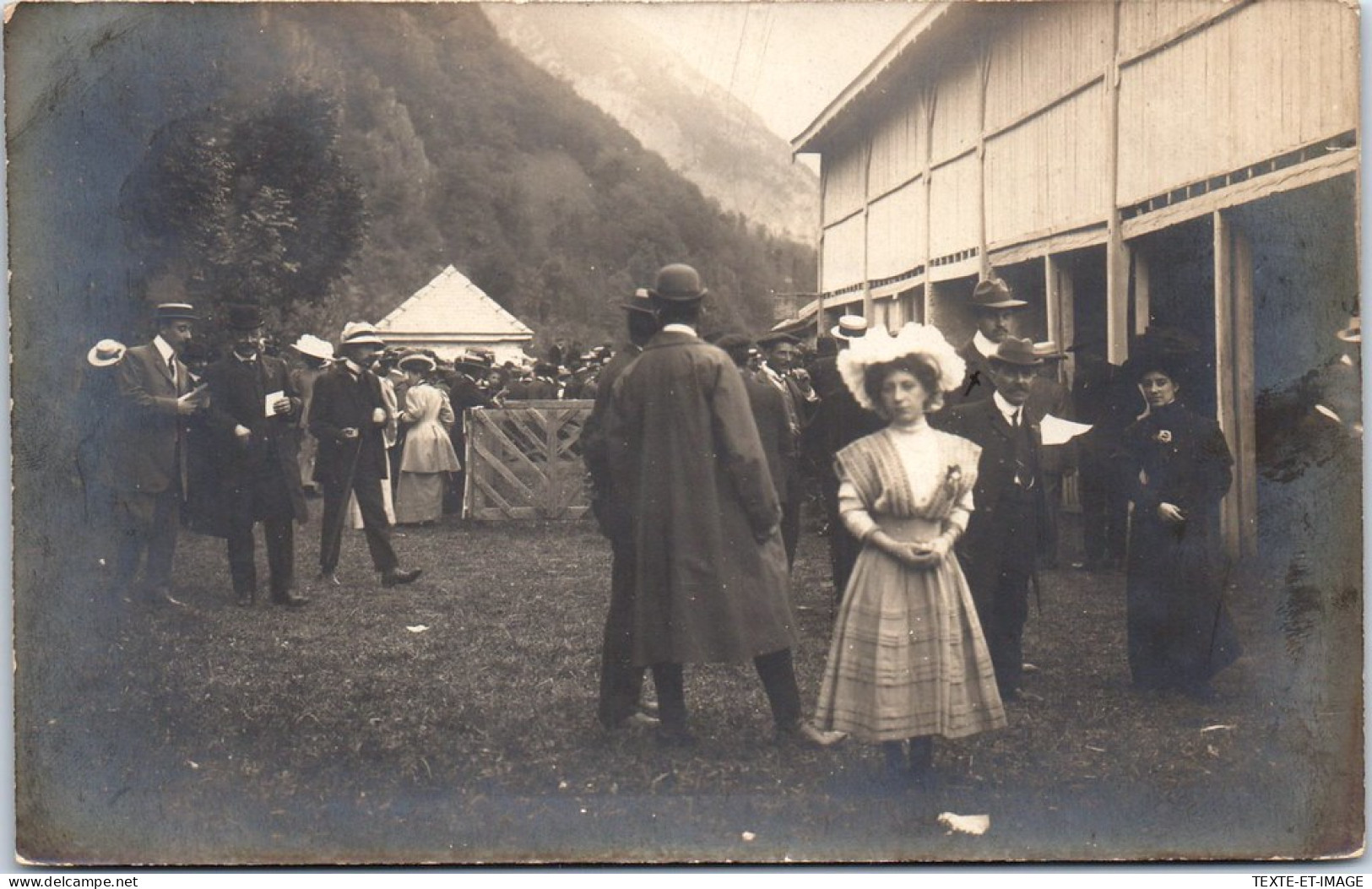 31 LUCHON - CARTE PHOTO - 1908 A Situer - Luchon