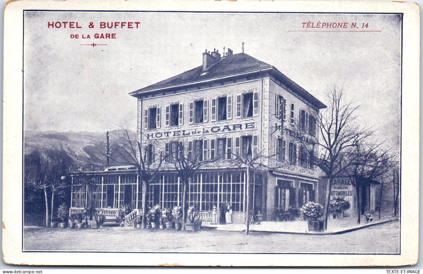 73 ALBERTVILLE - Hotel Et Buffet De La Gare - Autres & Non Classés