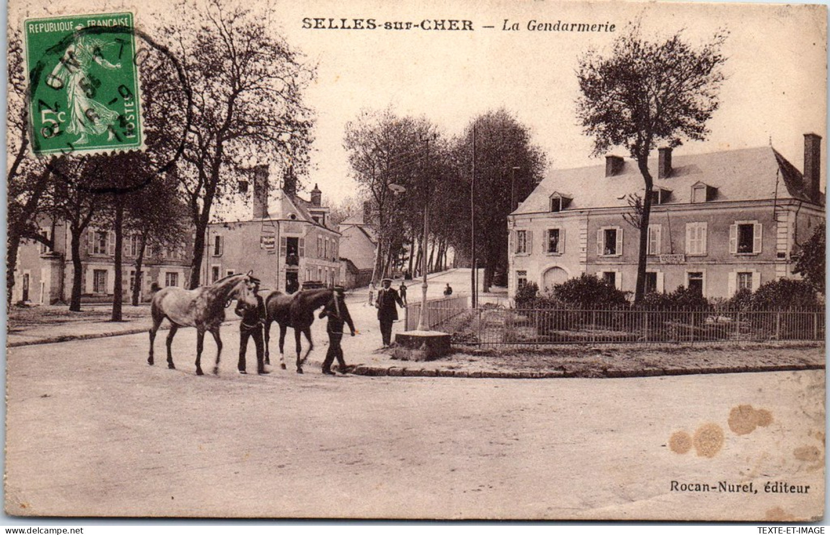 41 SELLES SUR CHER - La Gendarmerie. - Selles Sur Cher