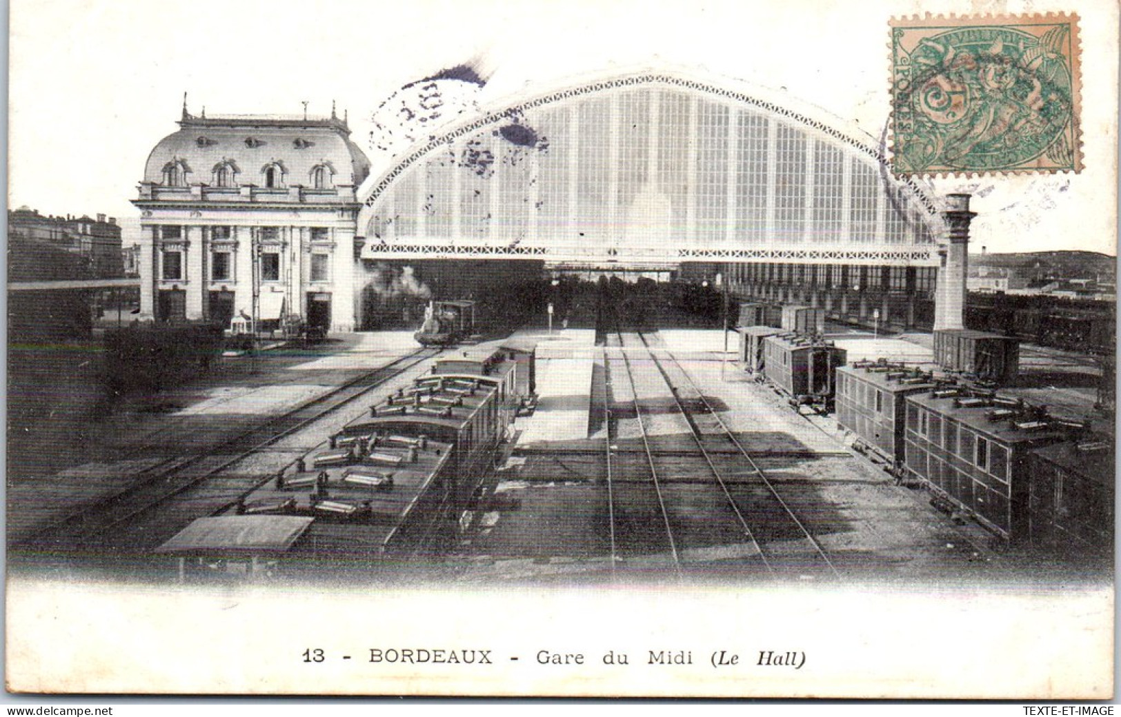 33 BORDEAUX - Vue Du Hall De La Gare Du Midi. - Bordeaux