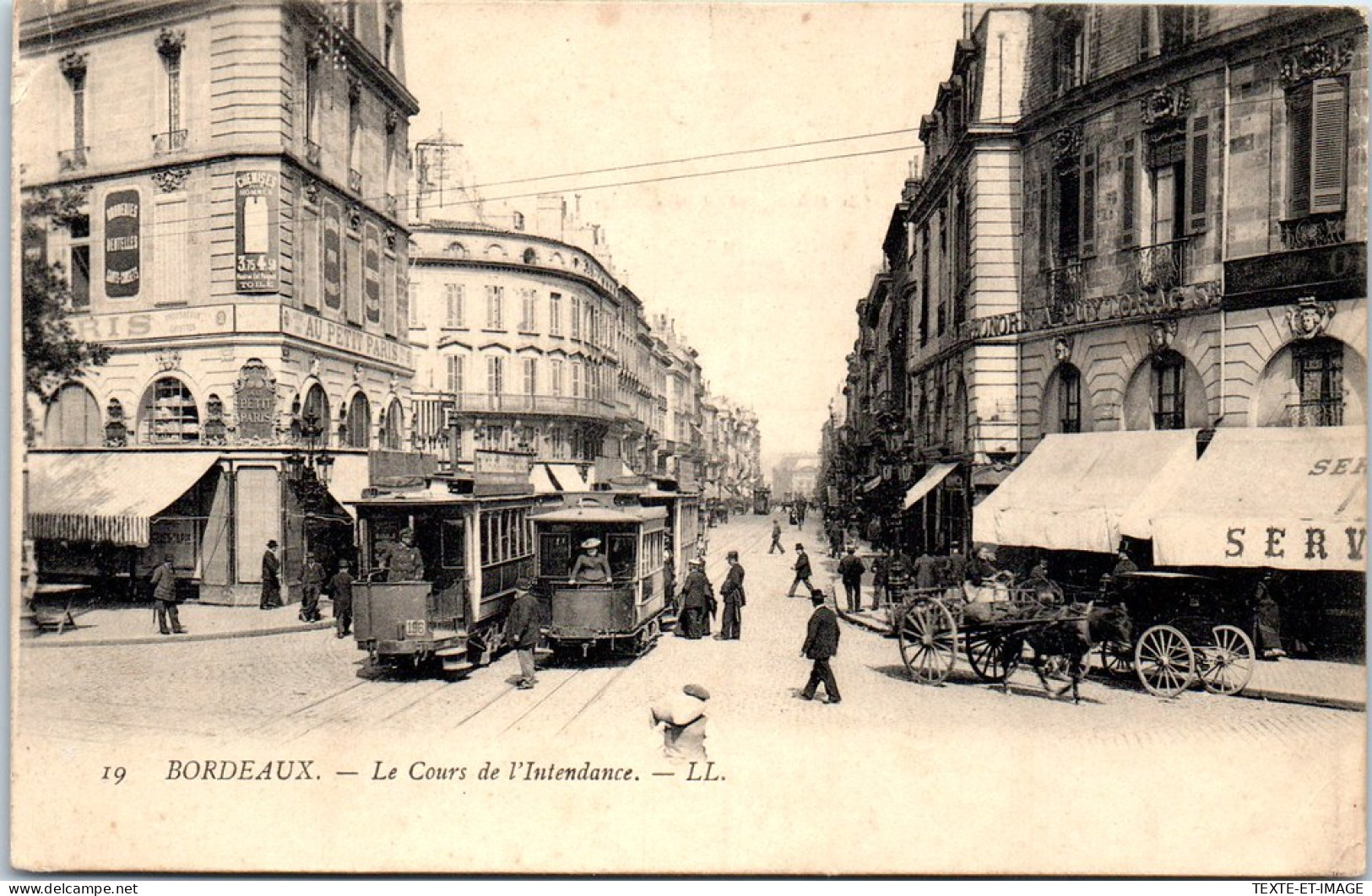 33 BORDEAUX - Perspective Du Cours De L'intendance - Bordeaux