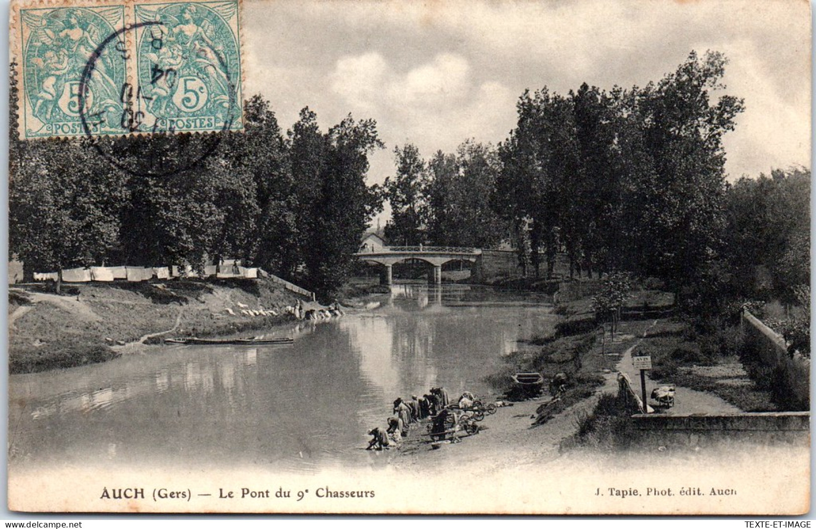 32 AUCH - Le Pont Du 9eme Chasseur  - Auch