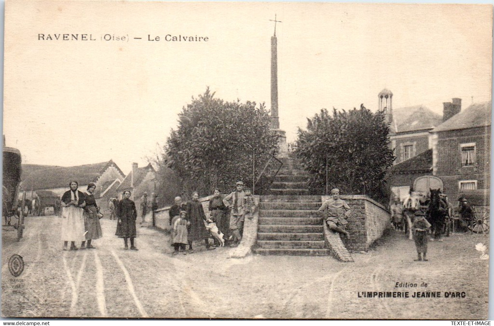 60 RAVENEL - Le Calvaire. - Sonstige & Ohne Zuordnung