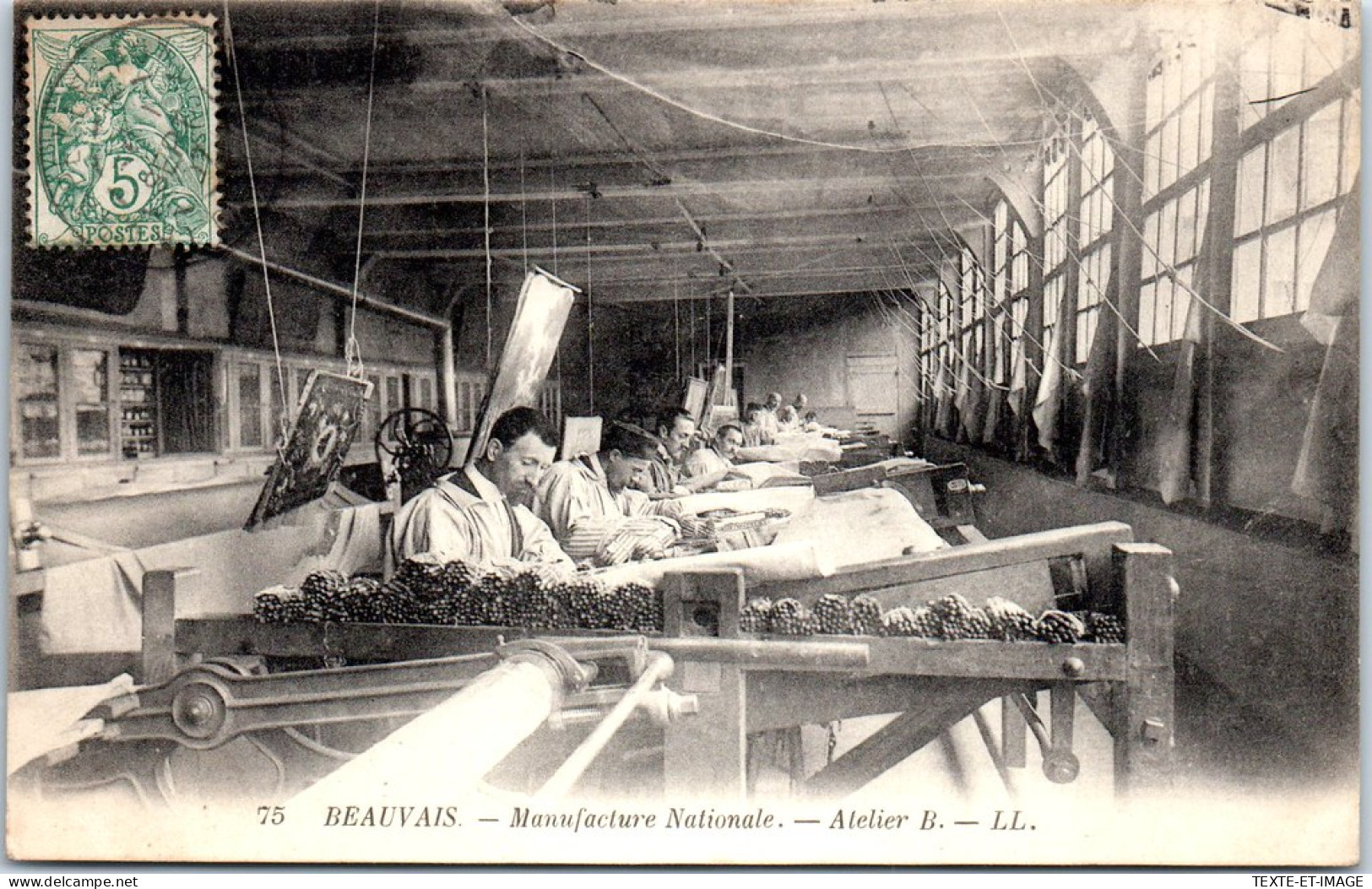 60 BEAUVAIS - Manufacture Nationale, L'atelier B  - Beauvais