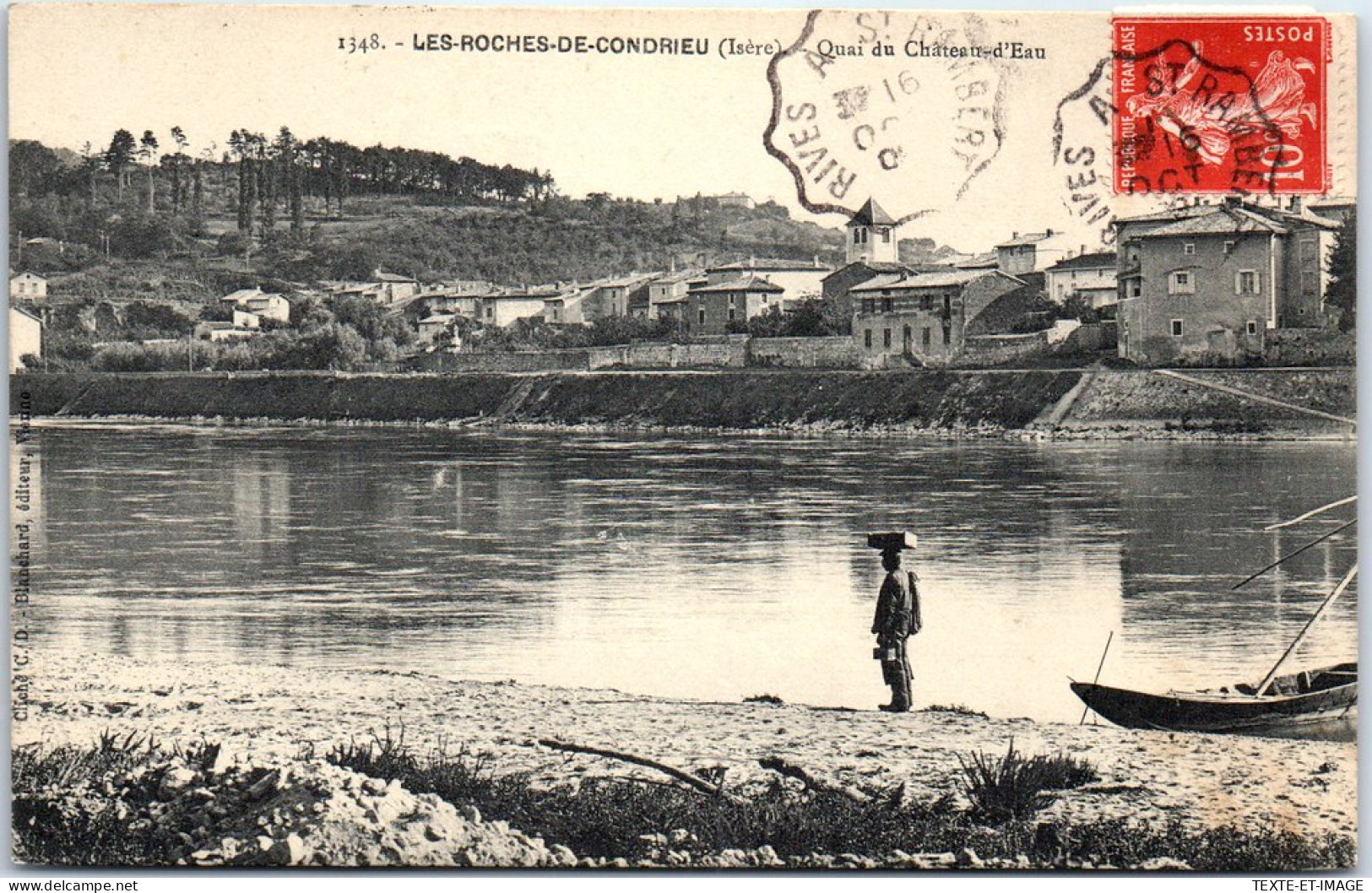 38 LES ROCHES DE CONDRIEU - Quai Du CHATEAUd'eau. - Other & Unclassified