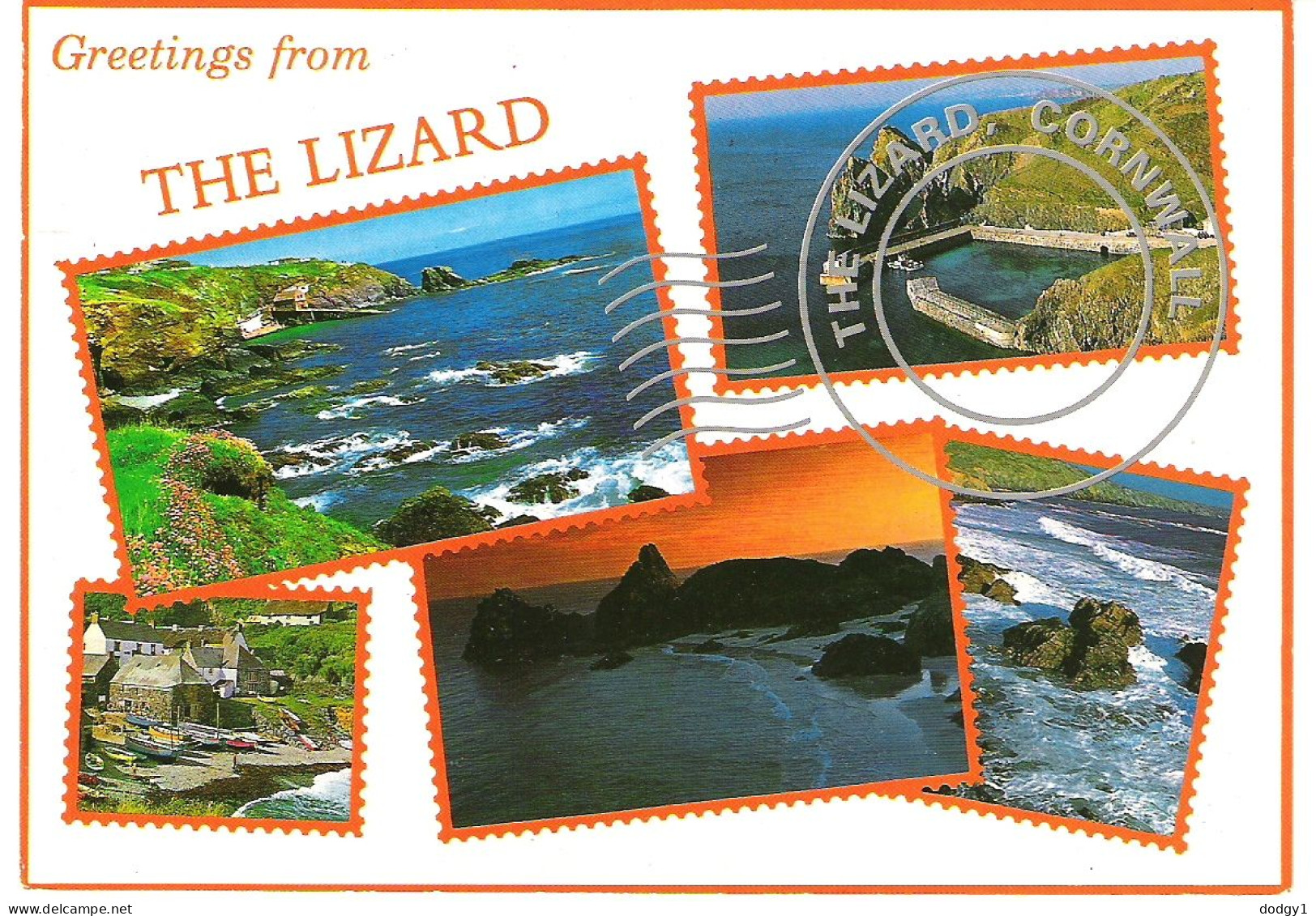 SCENES FROM THE LIZARD, CORNWALL, ENGLAND. USED POSTCARD My7 - Sonstige & Ohne Zuordnung