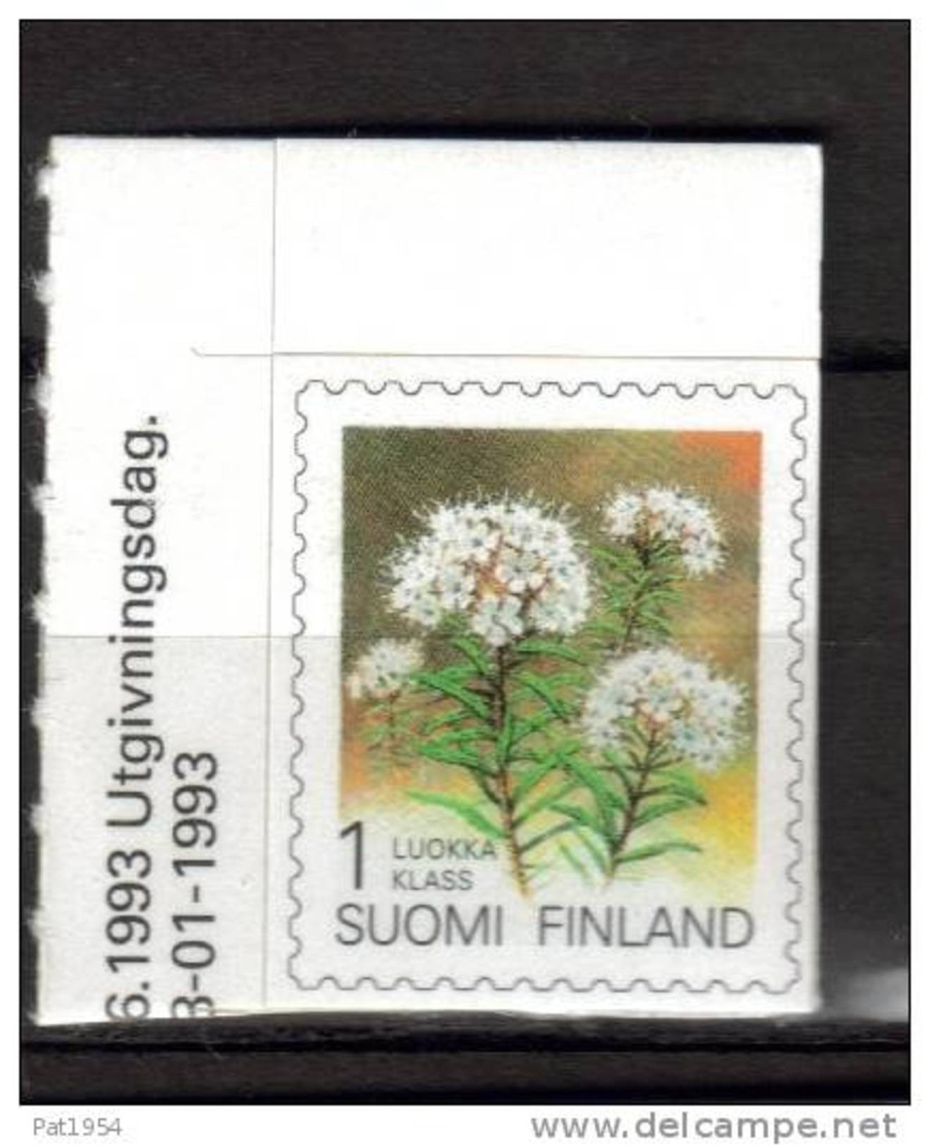 Finlande 1993 N°1183 Neuf Avec Fleur - Ongebruikt