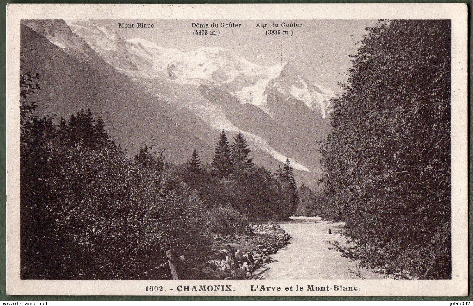 74 + CHAMONIX - L'Arve Et Le Mont-Blanc - Chamonix-Mont-Blanc