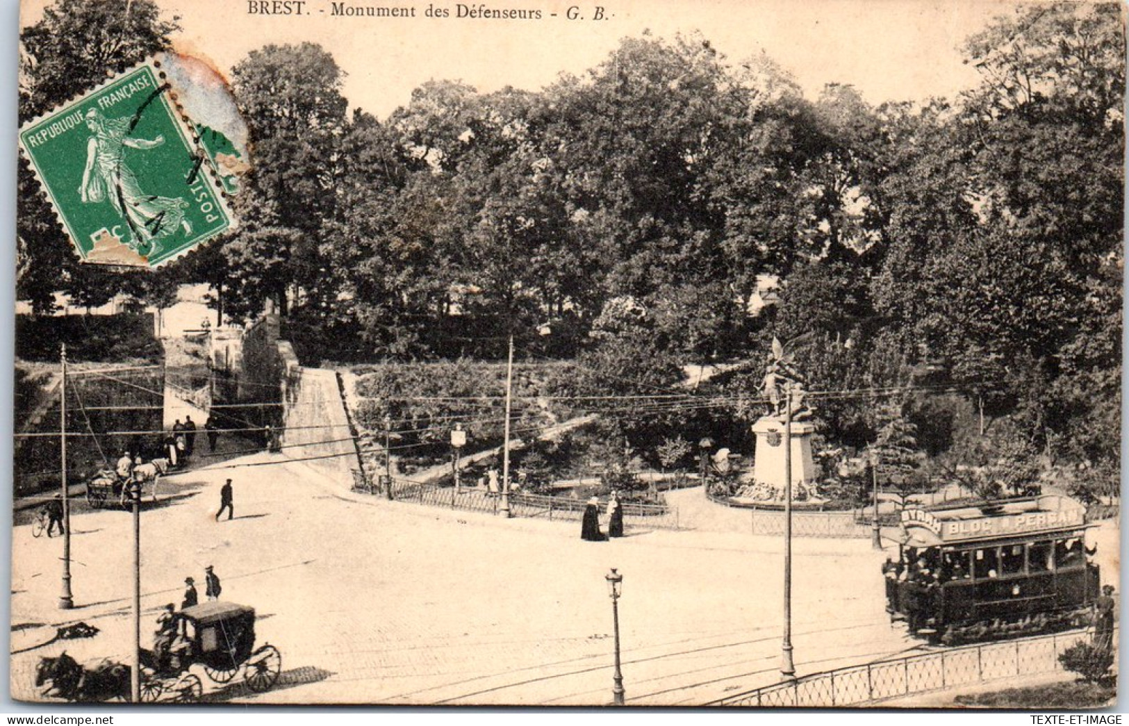 29 BREST - Monument Des Defenseurs. - Brest