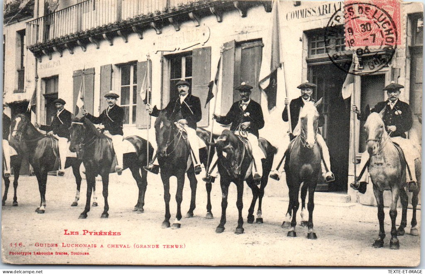 31 LUCHON - Guides Luchonais A Cheval. - Luchon