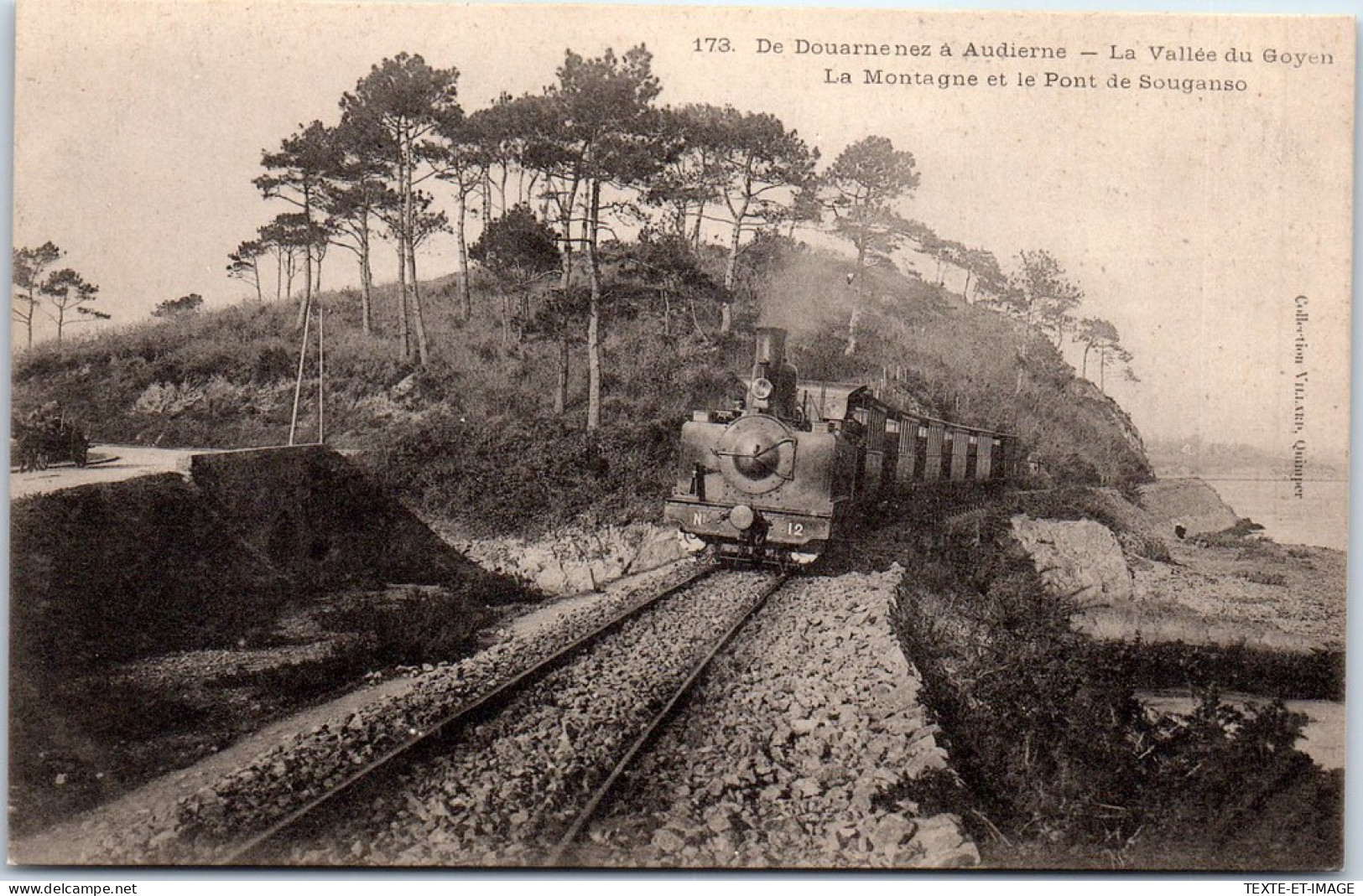 29 Passage D'un Train Dans La Vallee Du Goyen. - Autres & Non Classés