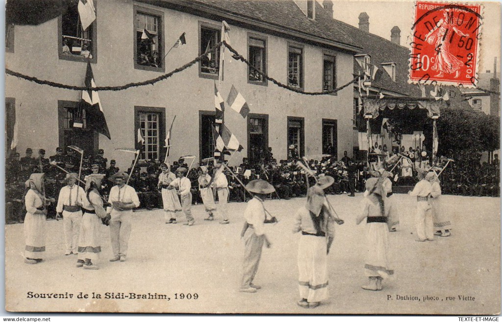 25 MONTBELIARD - Souvenir De Sidi Brahim 1909 - Montbéliard
