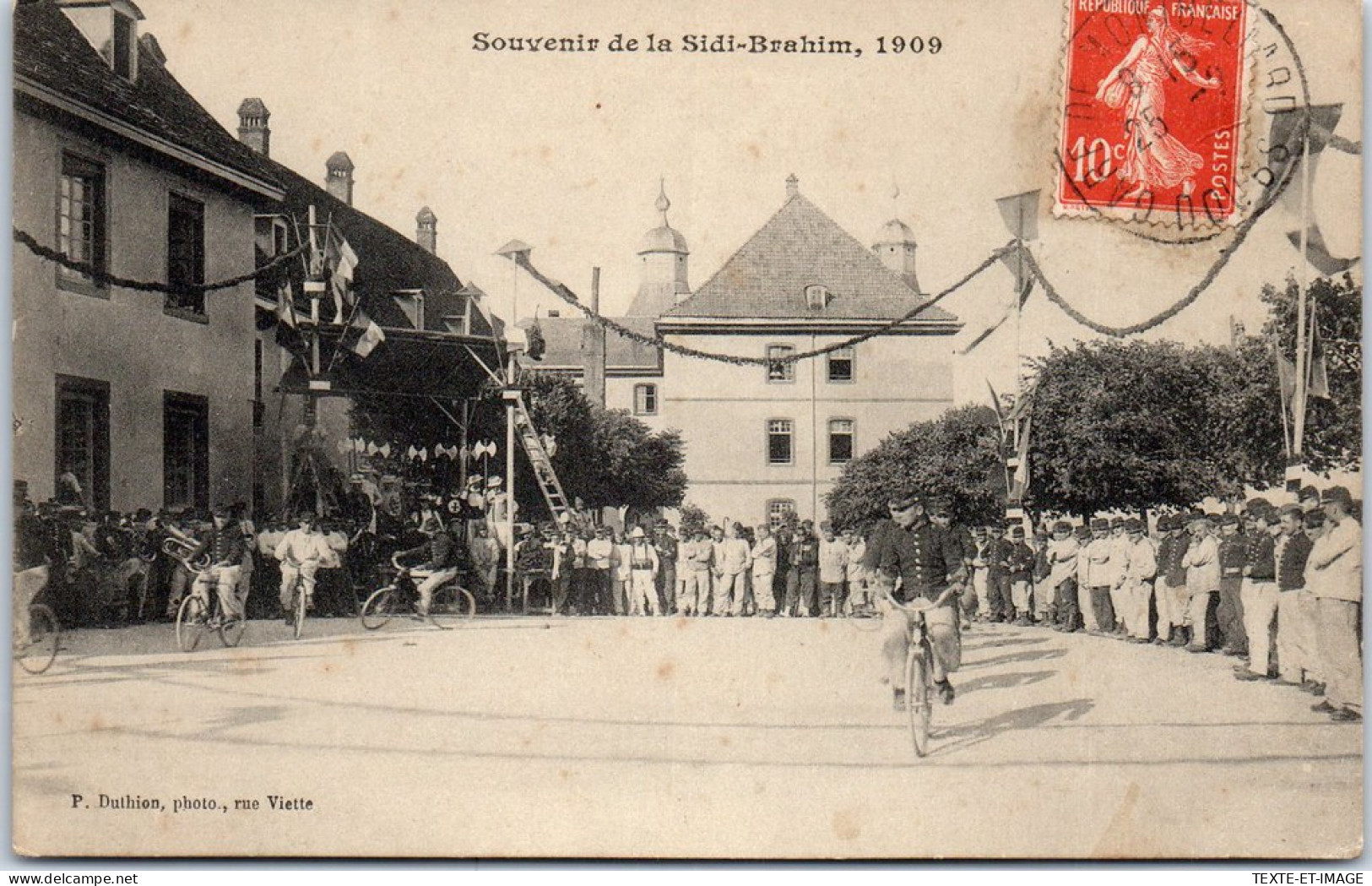 25 MONTBELIARD - Souvenir De Fete De Sidi Brahim 1909 - Montbéliard