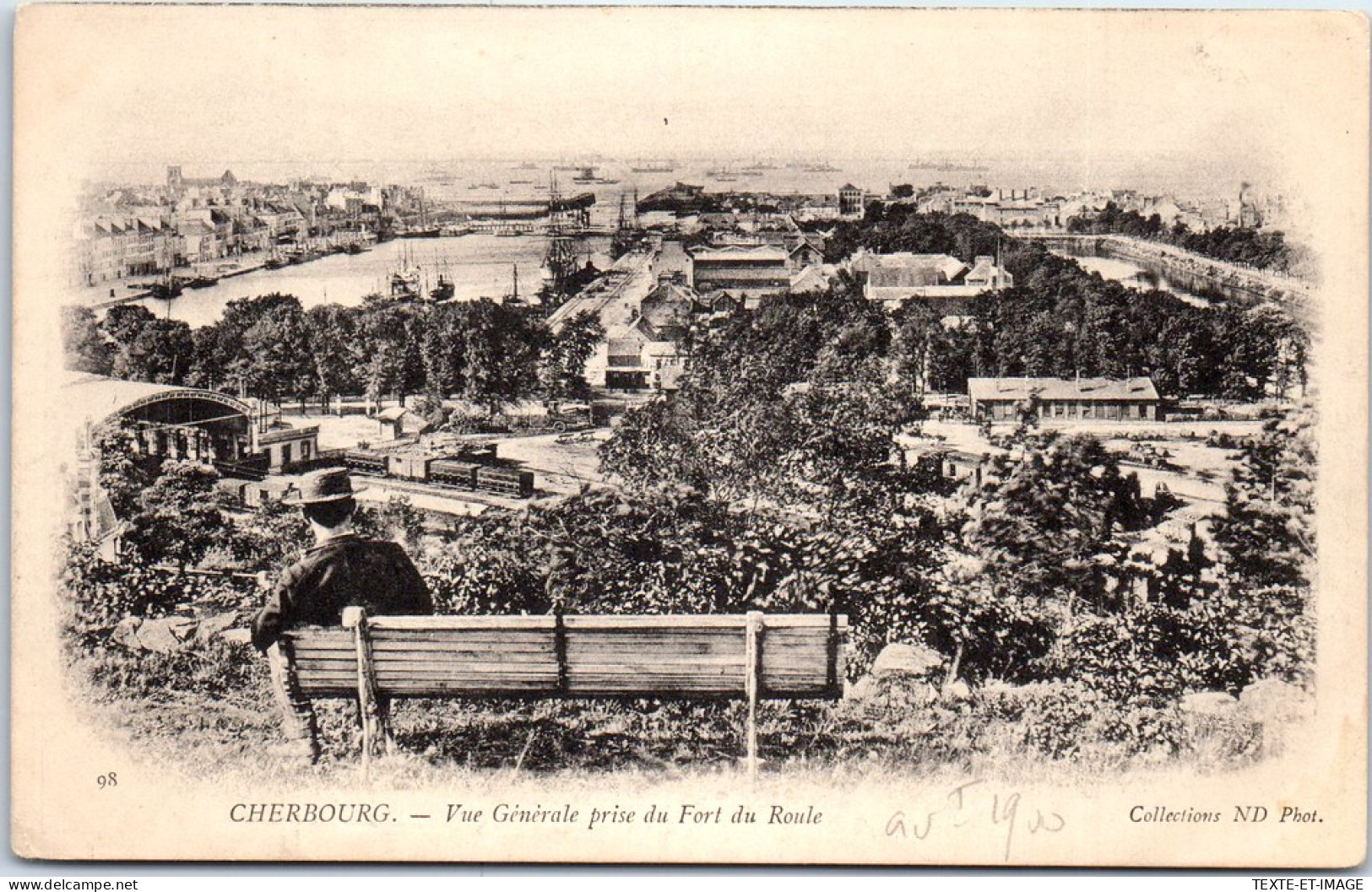 50 CHERBOURG - Vue Generale Prise Au Fort Du Roule  - Cherbourg