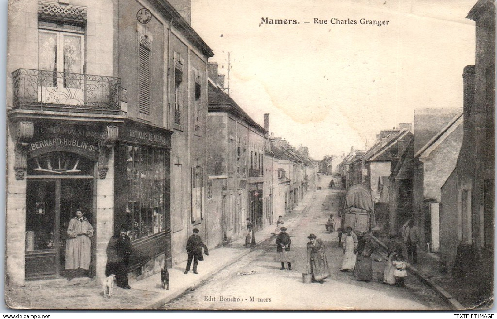72 MAMERS - La Rue Charles Granger  - Mamers